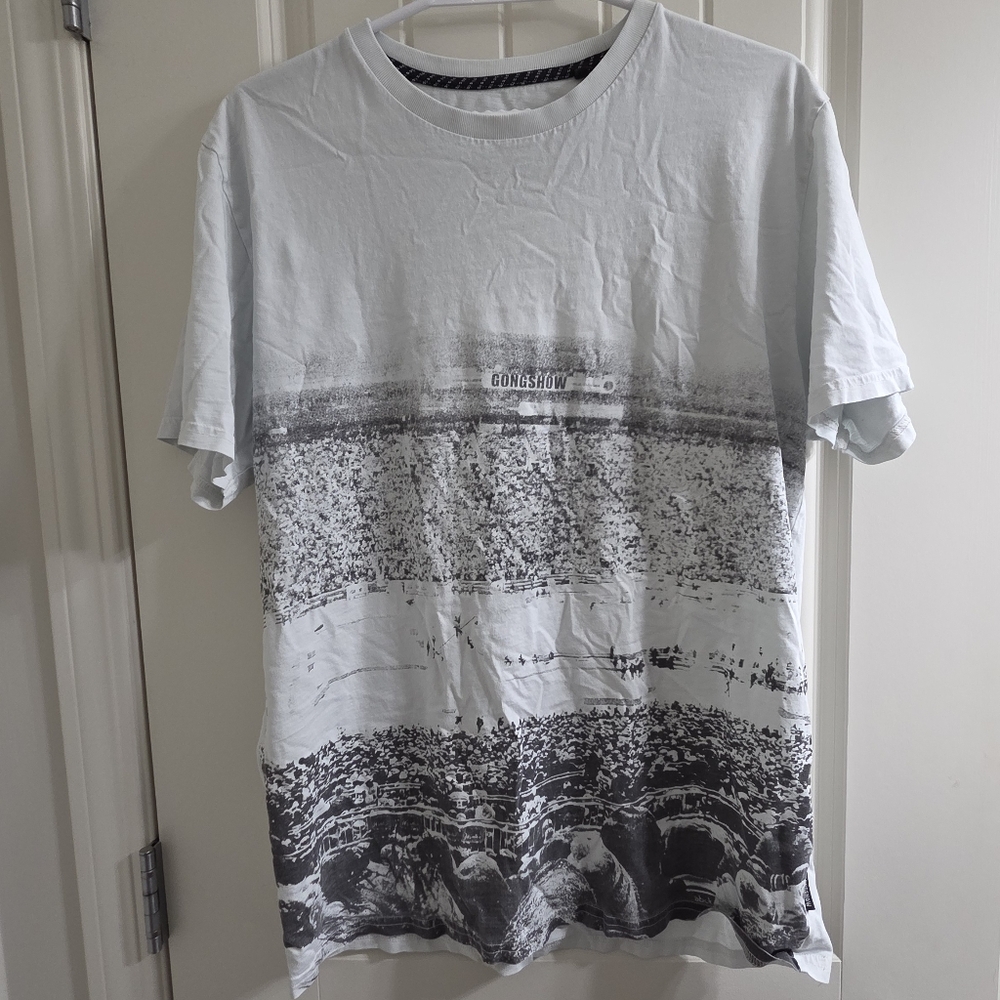 Gray Graphic Men's T-Shirt